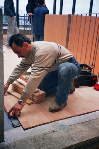 Chantier de construction et d'extension