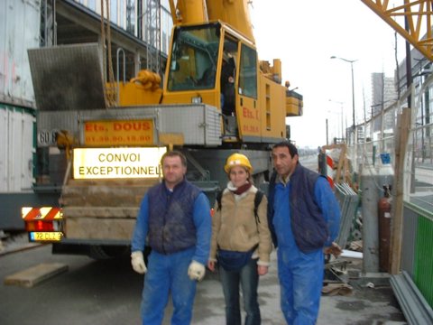 Chantier de construction et d'extension