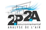 Logo 2P2A ENVIRONNEMENTAL - AGCE PRELEVEMENT AIR ENVIRONNEMENTAL