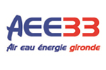 Logo AEE33 - AIR EAU ENERGIE GIRONDE