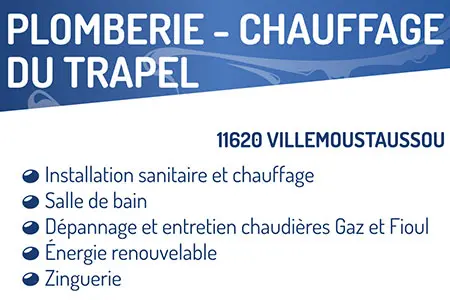 Offre d'emploi Plombier chauffagiste H/F de Plomberie Chauffage Du Trapel