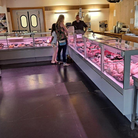 Vitrine boucherie - ACTEA