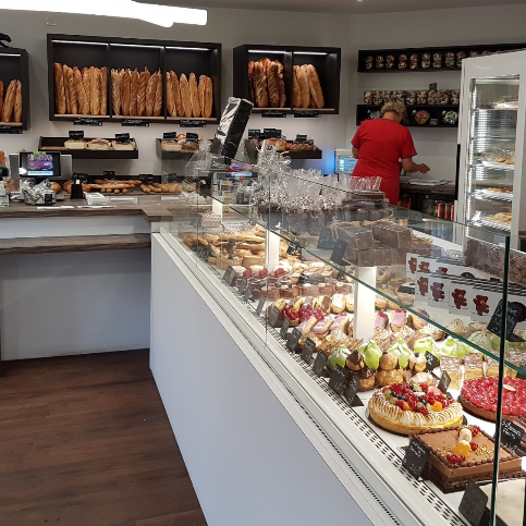 Vitrine et agencement de magasin boulangerie - ACTEA