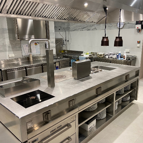 Piano central en cuisine - ACTEA