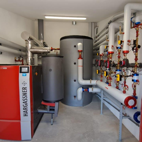 Chaufferie à pellets - ACTEA