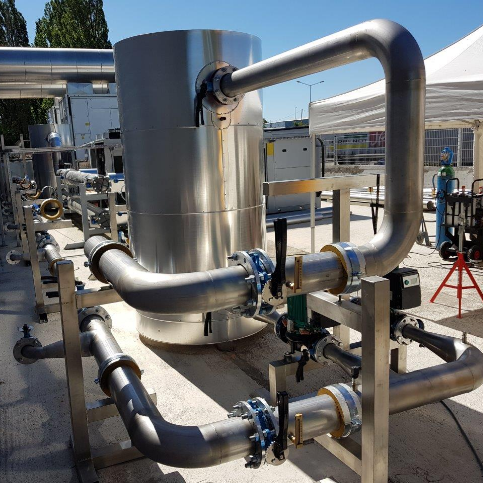 Circuit d'eau glacée en inox - ACTEA