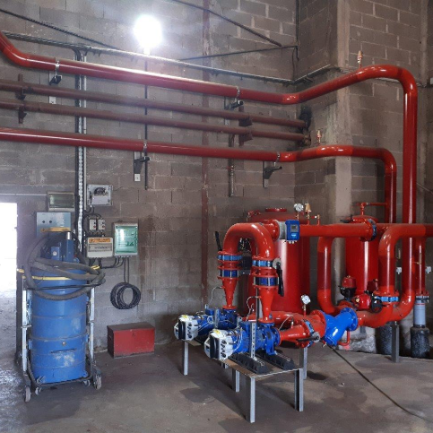 Tuyauterie industrielle en acier - ACTEA