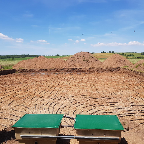 Capteur géothermique horizontal - ACTEA