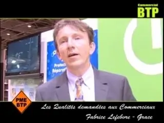 Vidéo action terrain PMEBTP - Fabrice Lefebvre, Commercial BTP