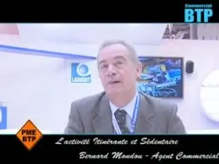 Vidéo action terrain PMEBTP - Commercial BTP, Bernard Mondou