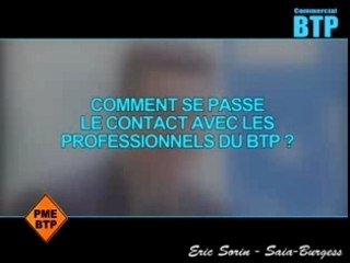 Vidéo PMEBTP - Michel Boutruche, Commercial dans le secteur du BTP