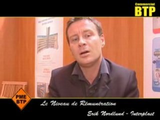 Vidéo PMEBTP - Alain Marcusse, Commercial dans le BTP 