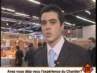 Vidéo action terrain PMEBTP - Forum Paris 18ème